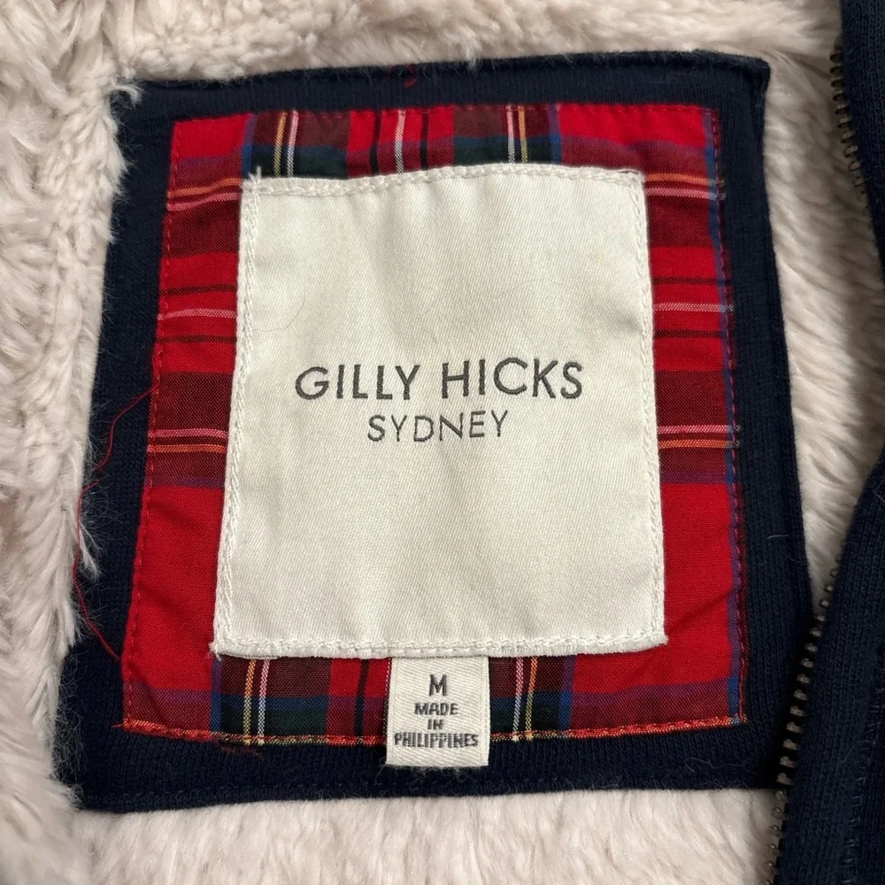 Gilly Hicks Navy Women's Hoodie Jacket - Picture 2 of 3
